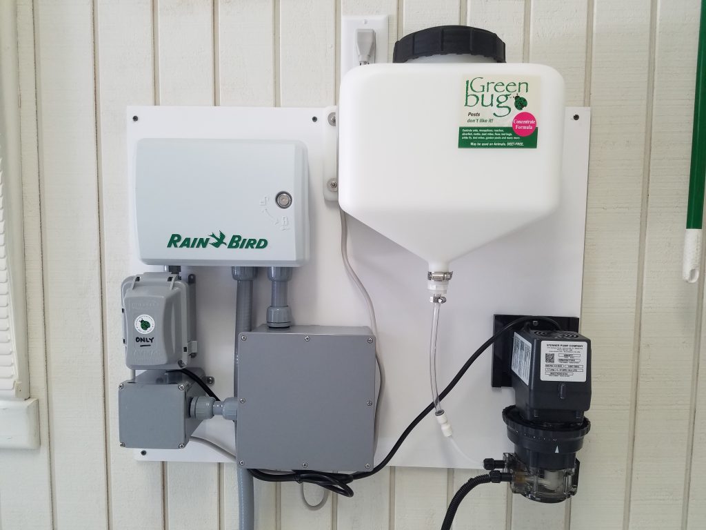 Image of Greenbug System offering Automatic Pest Control through the irrigation system