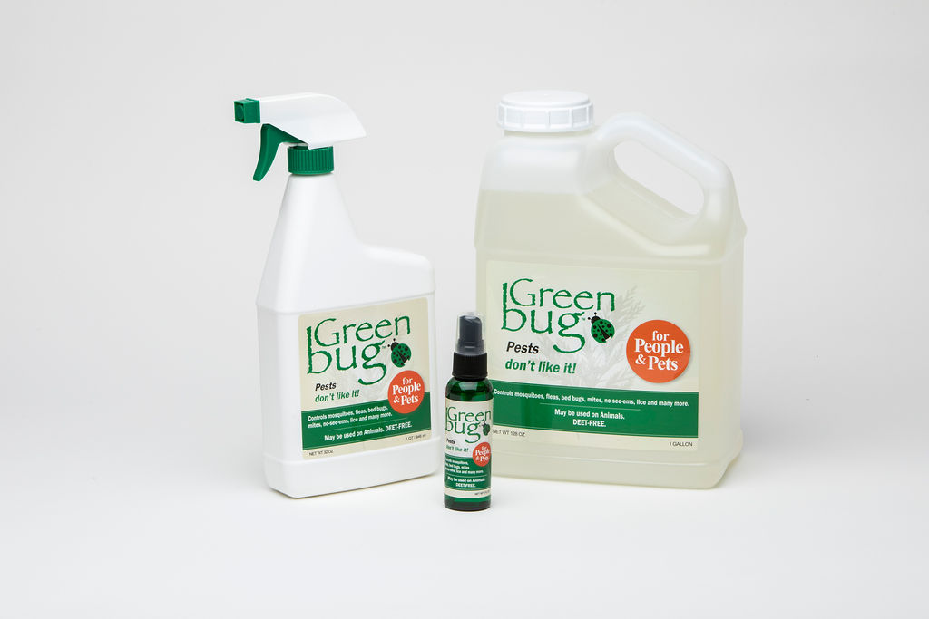 Greenbug for People/Pets products to control No-See-Ems
